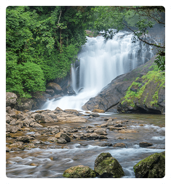 久井の岩海の自然水